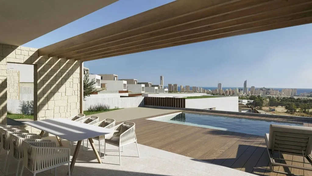 Terrasse - Luxury Villa with Sea Views in Finestrat