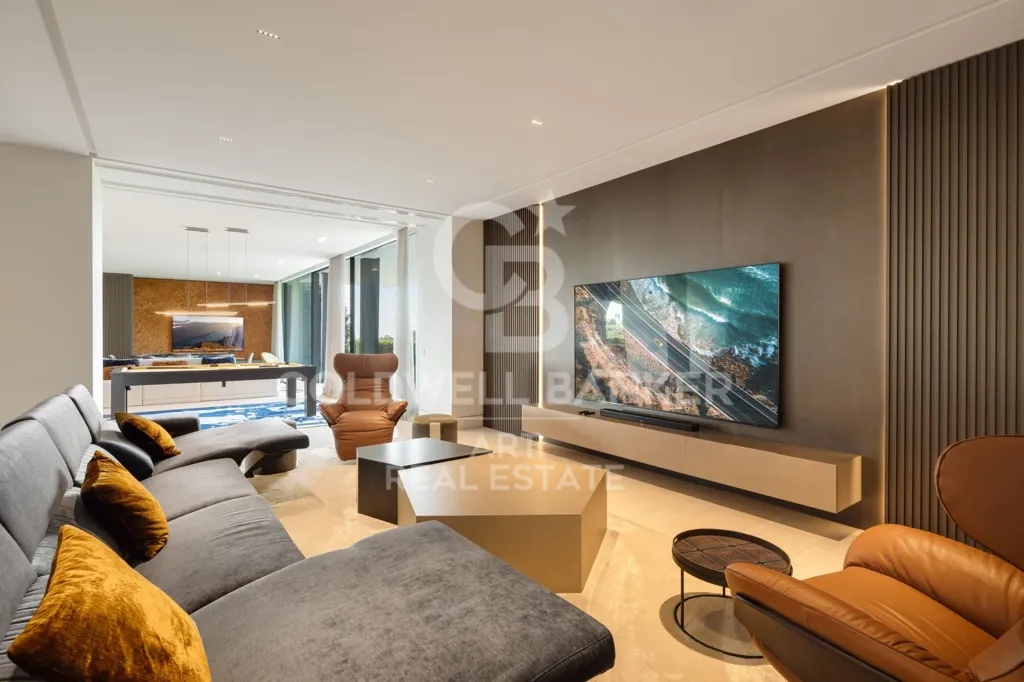 Séjour - Ultra-modern Villa with Panoramic Views in Benahavís