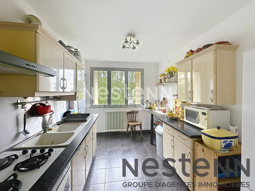 Köök - Apartment with Balcony in Blois