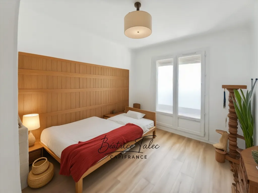 Camere da letto - Renovated 4-Bed Apartment with Panoramic View in Puyloubier