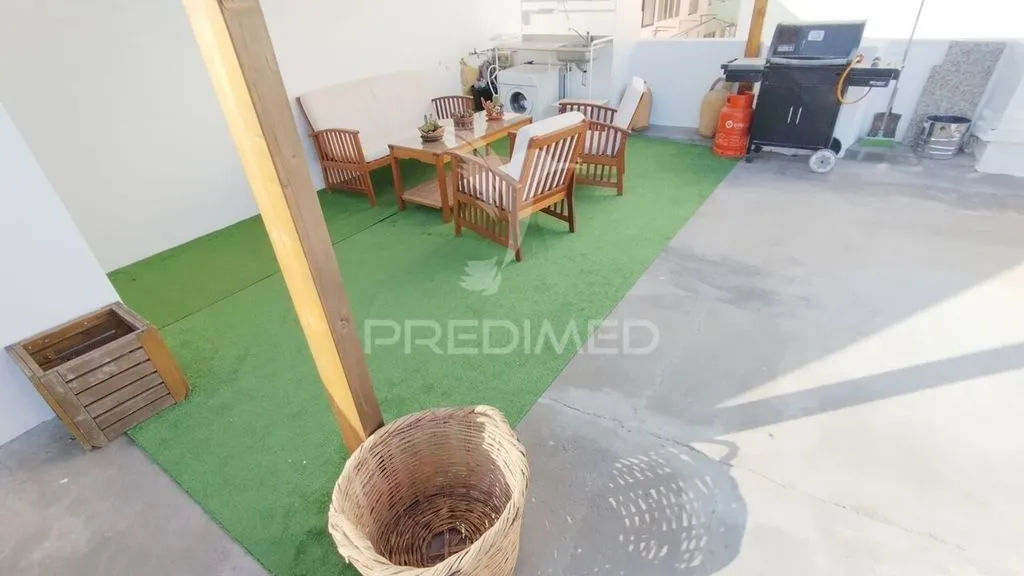 Terrasse - Villa with Studios and Backyard in Olhão