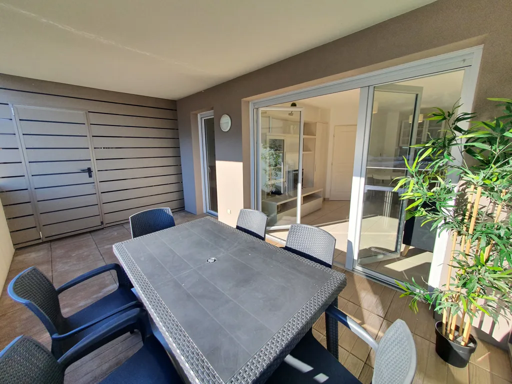 Terrasse - Appartement Rénové avec Terrasse à Roquebrune Cap Martin