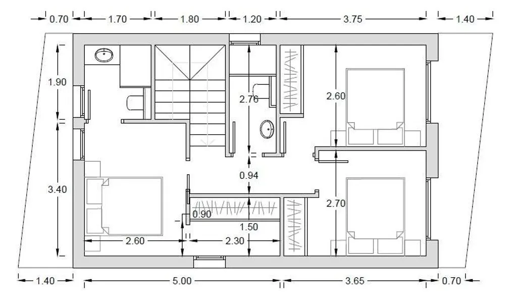 Floor Plan - Luxury Villa with Sea View in Finestrat