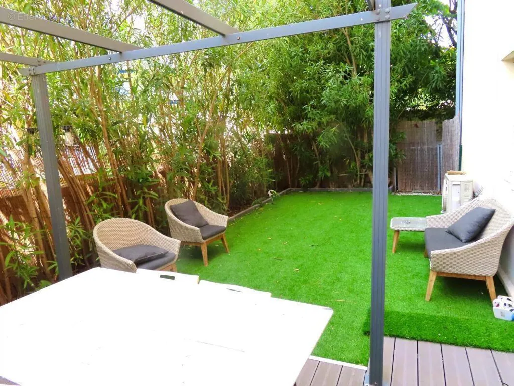 Jardin - Appartement avec terrasse-jardin au Cannet
