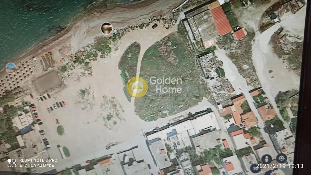 Aerial - Plot with Sea View in Corinth Centre