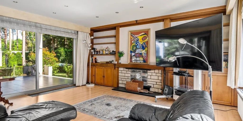 Séjour - Bungalow avec Jardin dans la Berkenlaan à Waasmunster