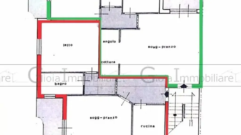 Plaan - Apartment with Terrace in Mondragone