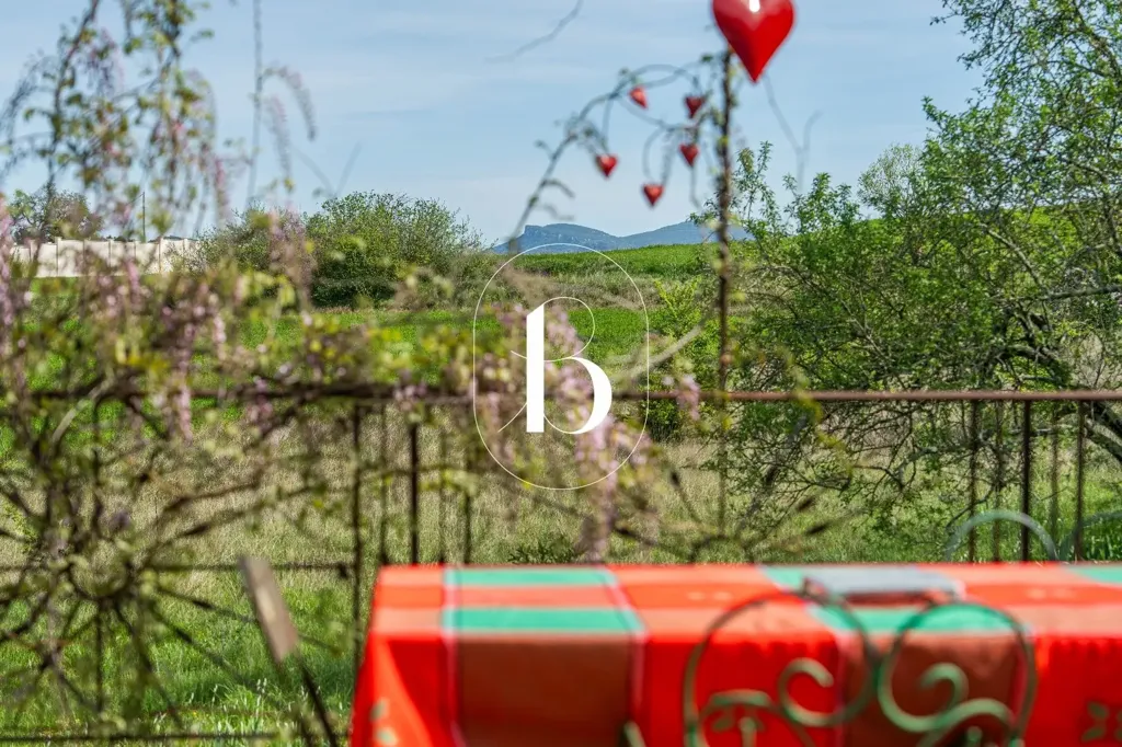 Aed - Renovated Magnanerie with Panoramic View in Provence