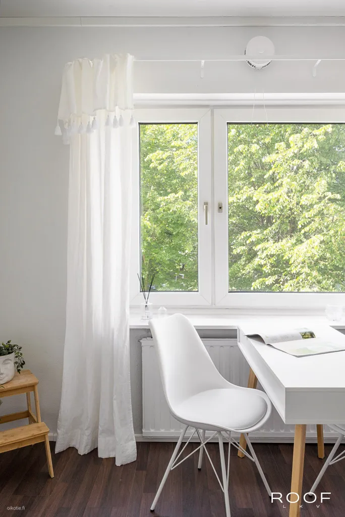 Studio - Efficient One-Bedroom Flat with Garden View in South Haaga