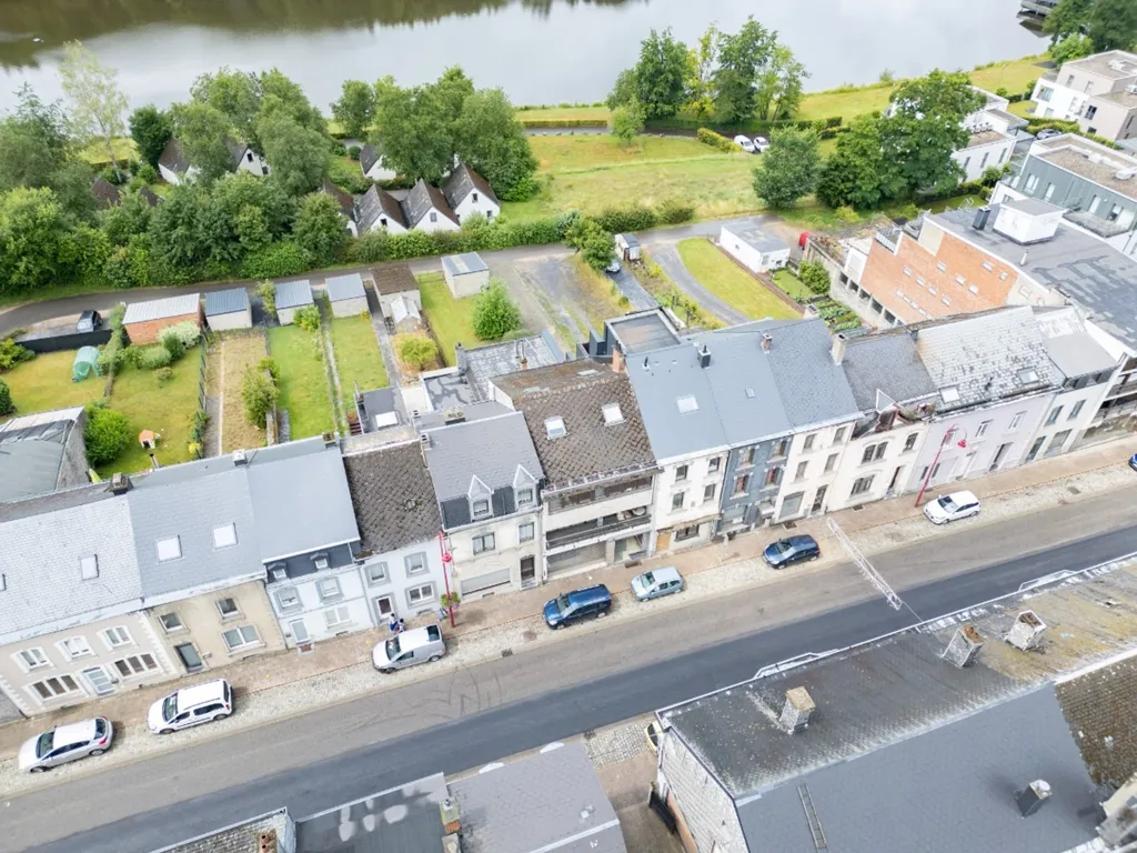 Vue aérienne - Appartement Duplex avec Vue Lac à Vielsalm