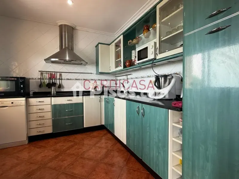 Kitchen - Chalet with Sea View and Pool in Oia