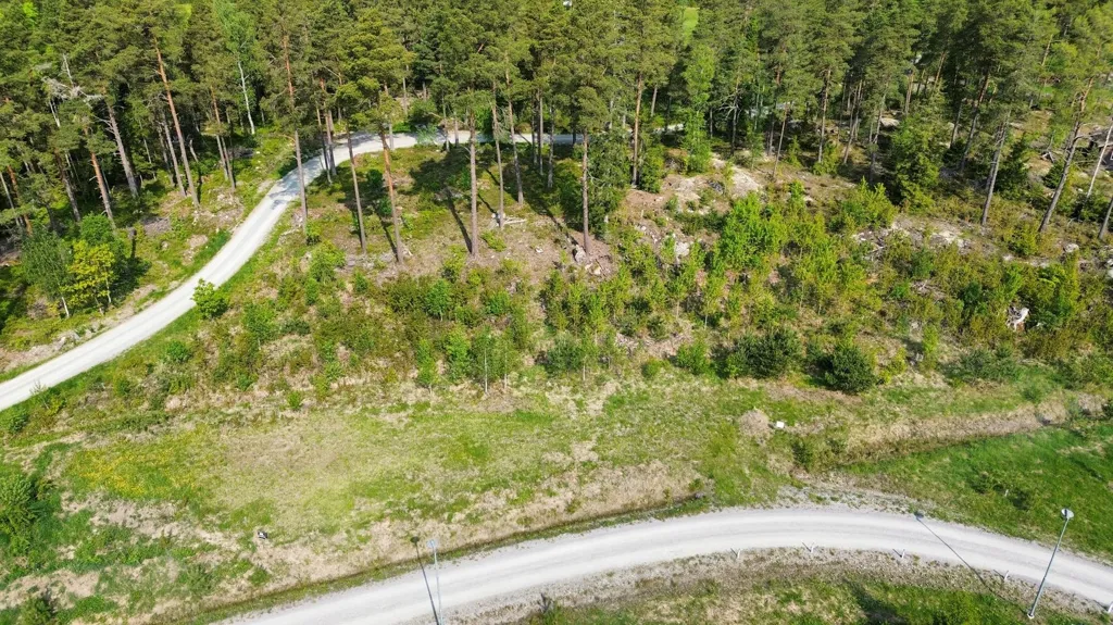 Vue aérienne - Plot with Natural Setting in Ruggsättra