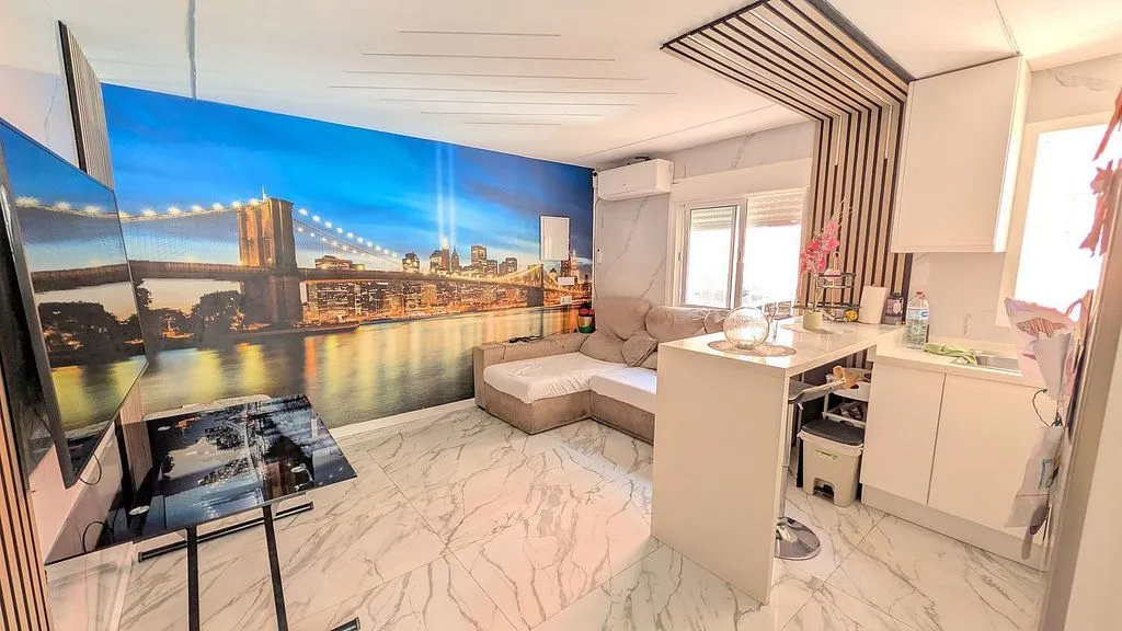 Séjour - 3-Bedroom Flat with Terrace in La Unión