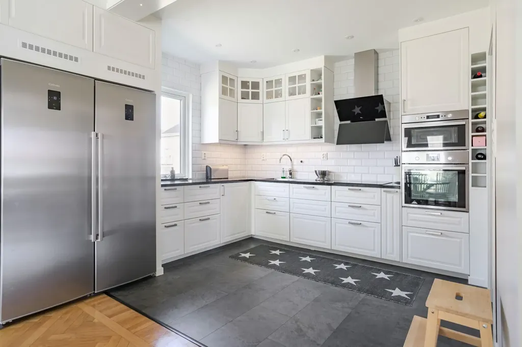 Köök - Spacious Villa with Loft in Sundsvall
