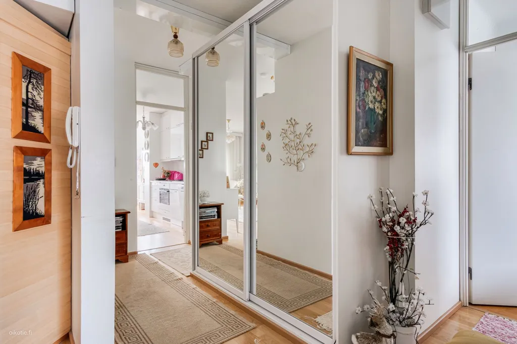 Hallway - City Centre Apartment with Balcony in Helsinki