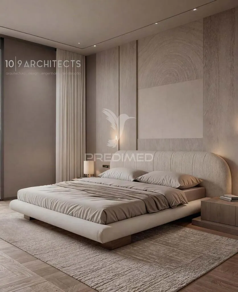 Bedrooms - T1 Apartment with Rooftop Pool in Portimão