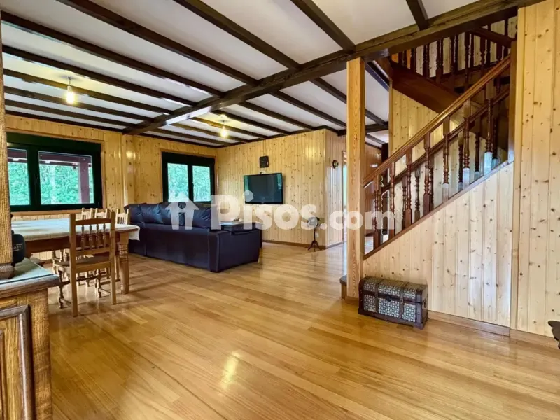 Séjour - Chalet with Pool in Parada de Sil
