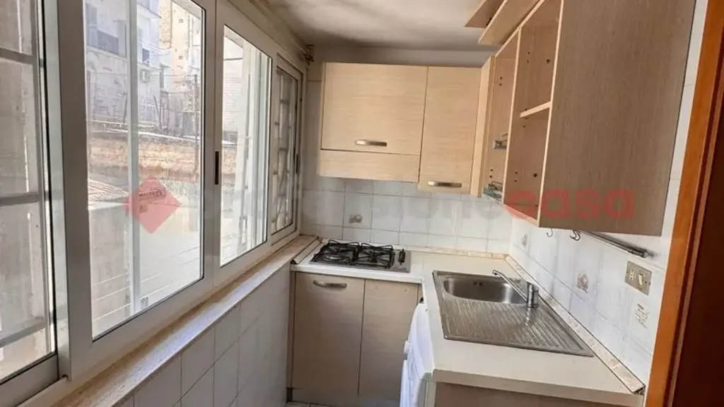 Köök - Bilocale with Balcony near Bari Centre