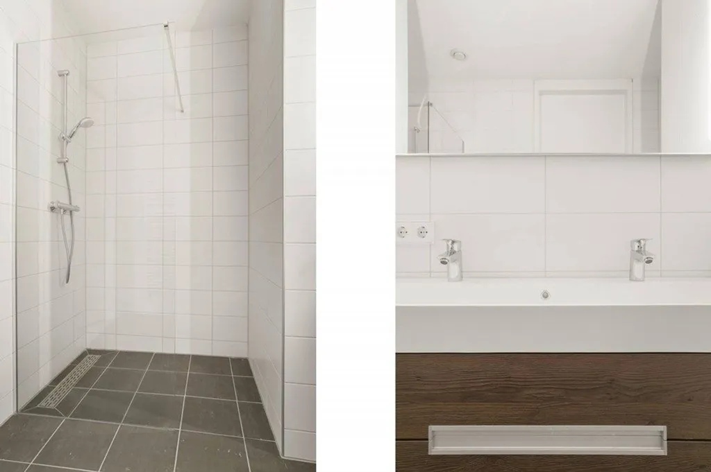 Salles de bain - Luxury 1-Bedroom Apartment with Private Outdoor Space in Rhoon