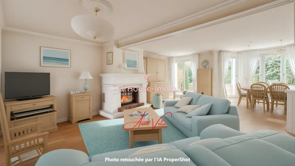 Living Room - House with Garden in Chêne Feuillu, Achères