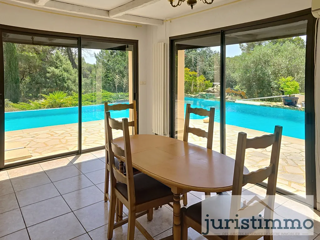 Pool - Two-Home Property with Panoramic Pool in Uchaux