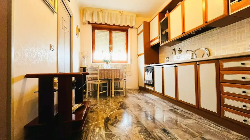 Köök - Duplex Apartment with Terrace in Lucera