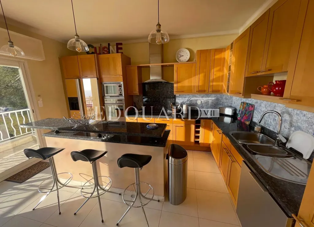 Cucina - Luxury Penthouse with Sea View in Èze