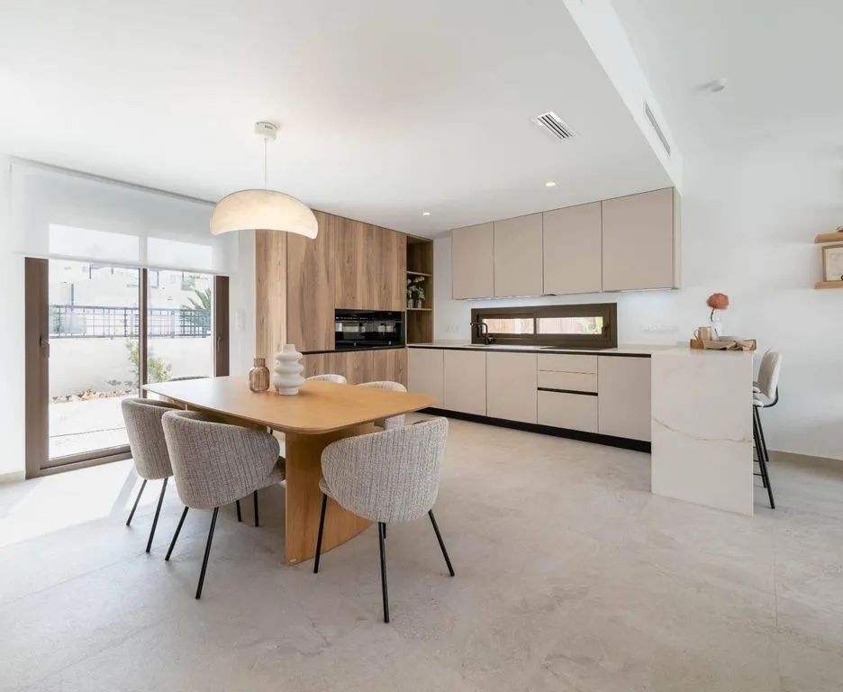 Kitchen - New-Build Villa with Pool in Algorfa