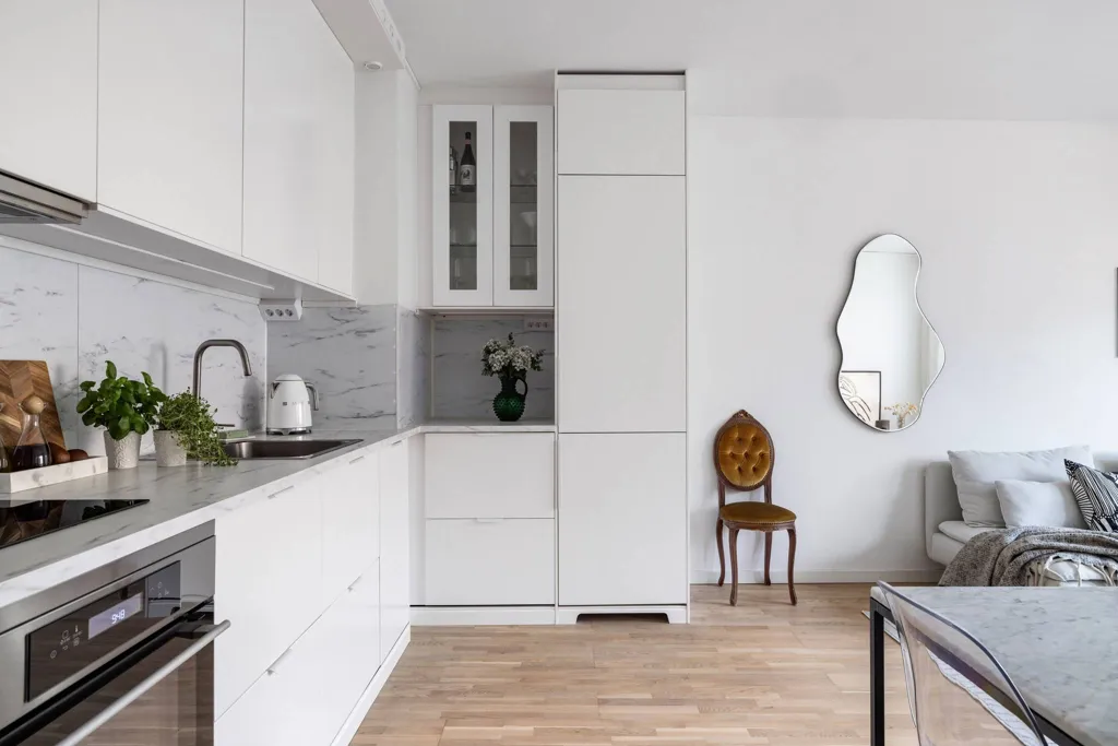 Cuisine - Modern Flat with Balcony on Paternostervägen