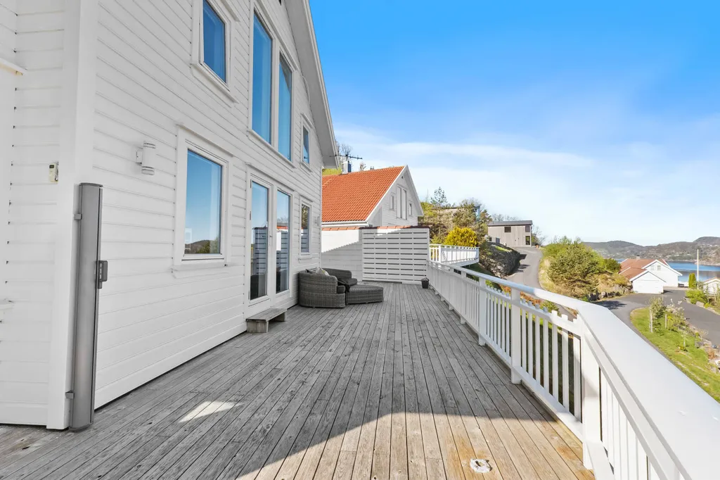 Terrasse - Fritidsbolig with Sea View in Lindesnes