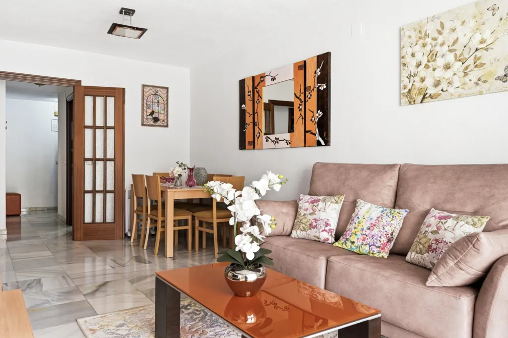 Séjour - Apartment with Pool and Balcony in Los Boliches