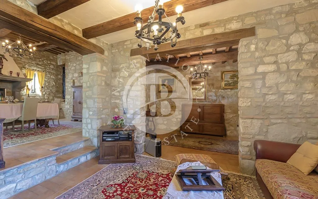 Séjour - 12-Bedroom Villa with Pool in Todi, Italy