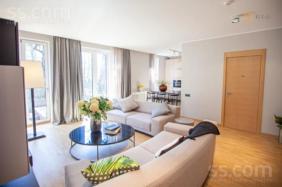 Elutuba - Furnished Apartment with Sea Access in Lielupe
