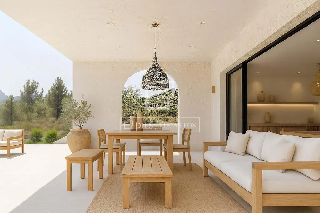 Terrasse - New Build Villa with Pool in Pedreguer