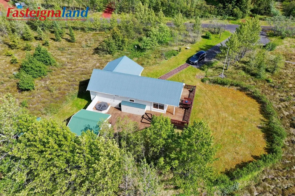 Õhuvaade - Summerhouse with Pool in Selfoss
