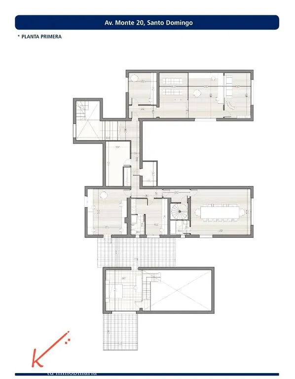 Planimetria - Chalet with Pool and Terrace in Santo Domingo