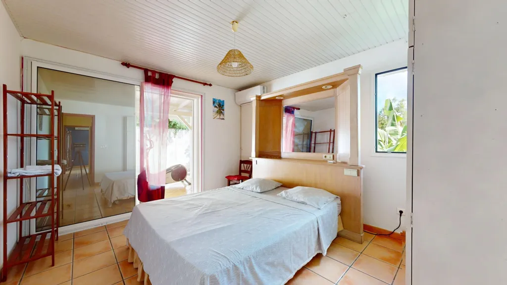 Chambres - Villa avec Piscine et Terrasses au Diamant