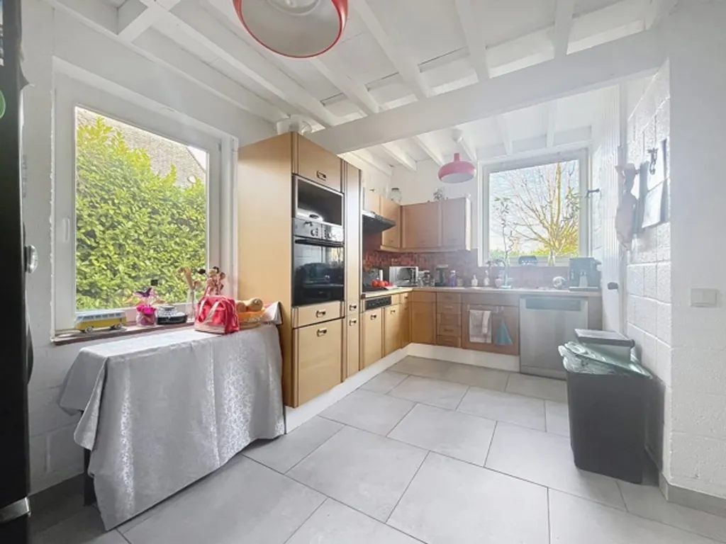 Cuisine - Villa 4 Façades avec Jardin Arboré à Mouscron