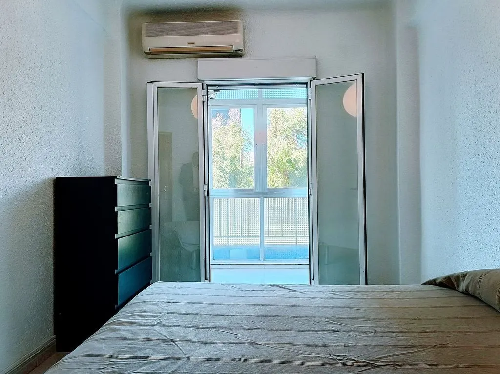 Chambres - 1-Bedroom Flat with Air Conditioning in El Carmen