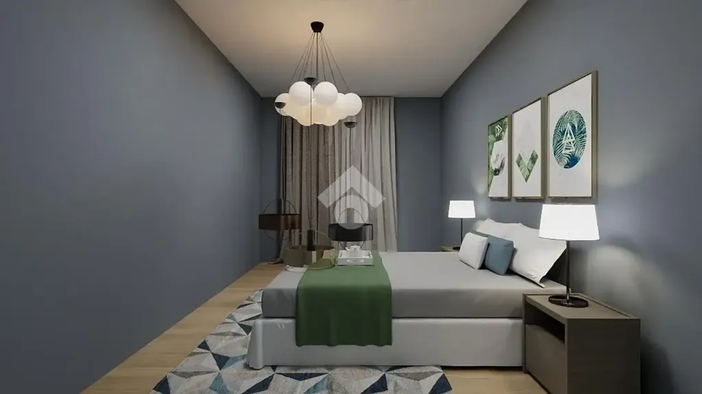 Chambres - Four-Room Apartment with Terrace in Milan