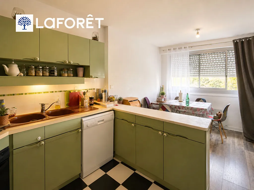 Cucina - Duplex Apartment with Parking in Lorient Centre
