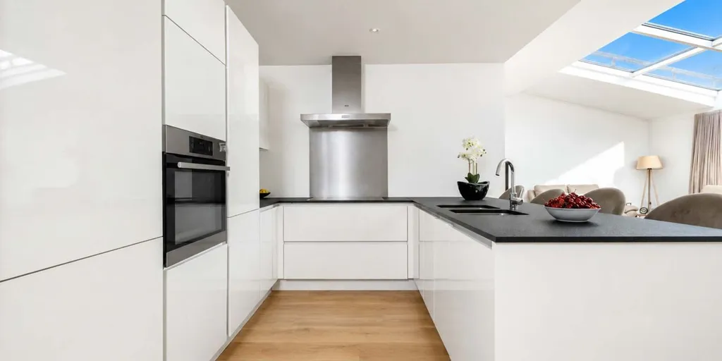 Kitchen - Renovated House with Garden in Sint-Michiels