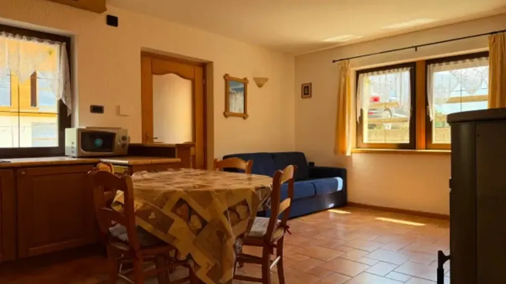 Salle à manger - Rustic Triplex with Private Entrance in Valdidentro