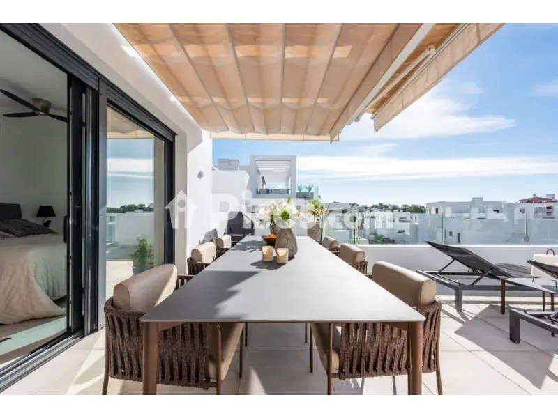 Terrasse - Luxury Duplex with Sea Views in Estepona