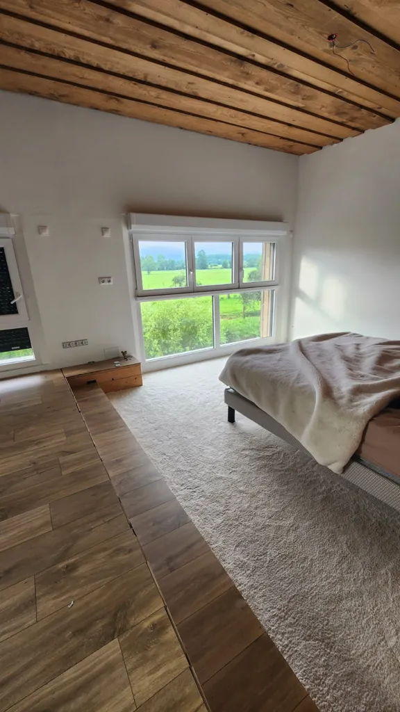 Chambres - Loft Rénové avec Vue sur L'Illwald près de Sélestat