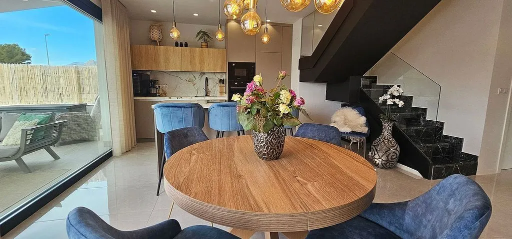Salle à manger - Semi-Detached House with Pool in Finestrat