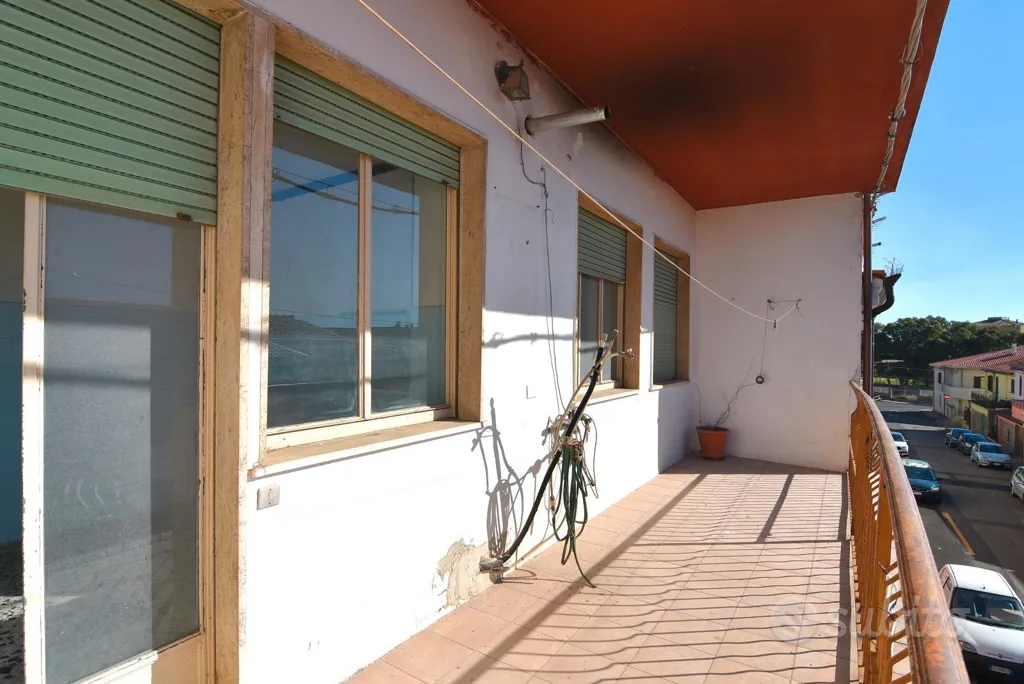 Balcon - Spacious First-Floor Apartment in Sertinu, Macomer