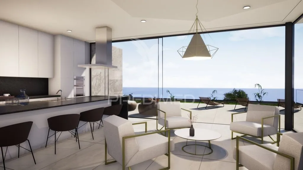 Cuisine - Contemporary Villa with Sea View in Calheta