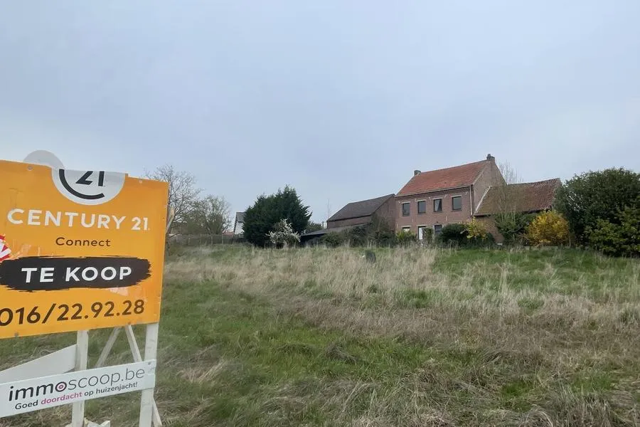 Jardin - Terrain avec Autorisation de Lotissement à Glabbeek