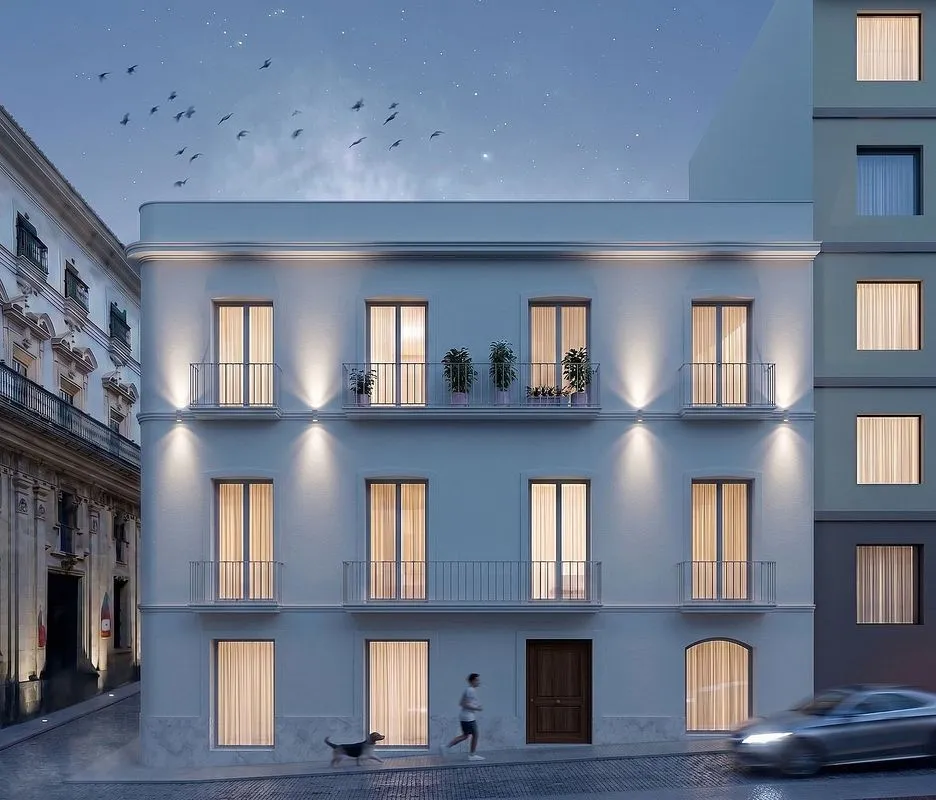 Välivaade - New Flat with Elevator in Historic Cádiz